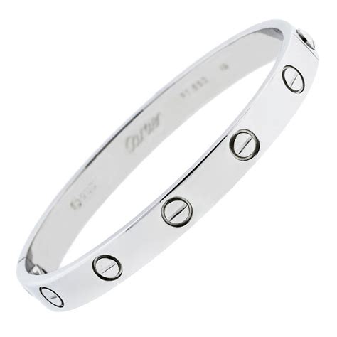 cartier platinum love bracelet price.